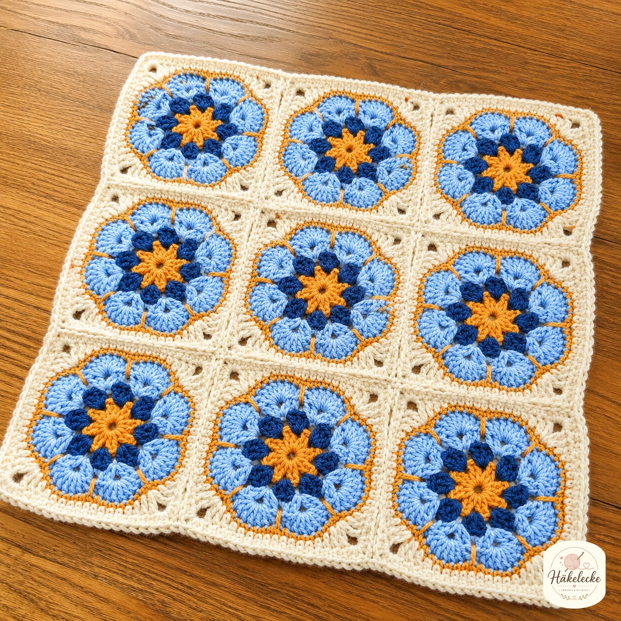 African Flower Granny Square Häkeln - Vom Kreis Zur Blüte