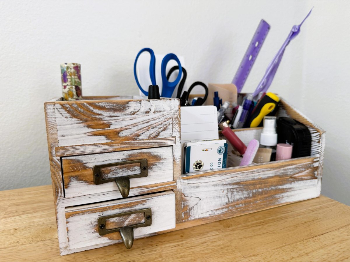 Schreibtisch Organizer Schublade