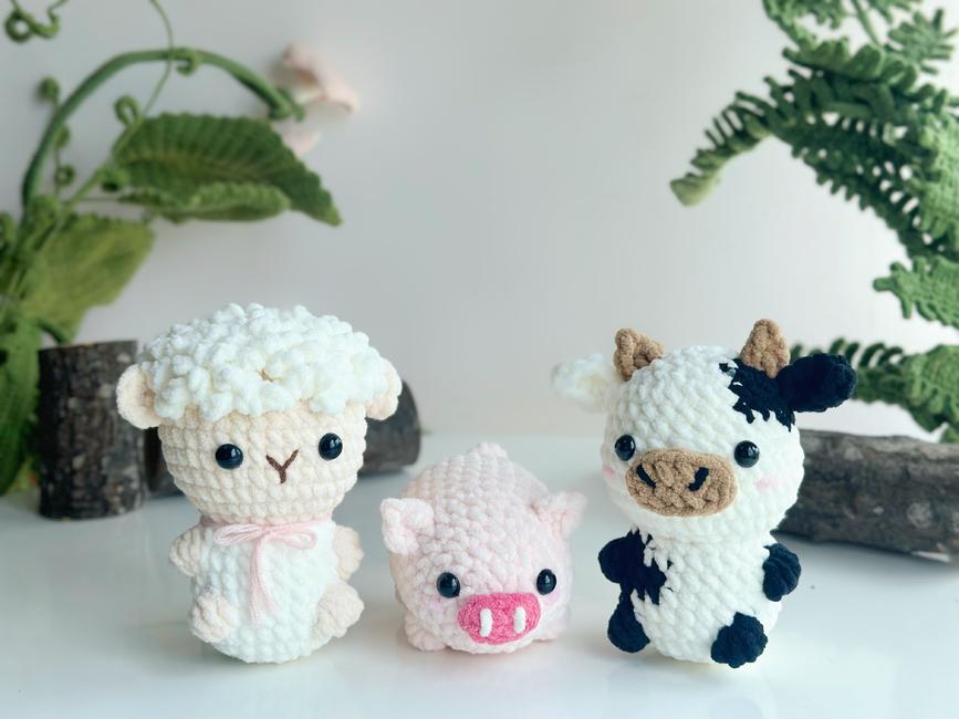 Amigurumi Bauernhoftiere