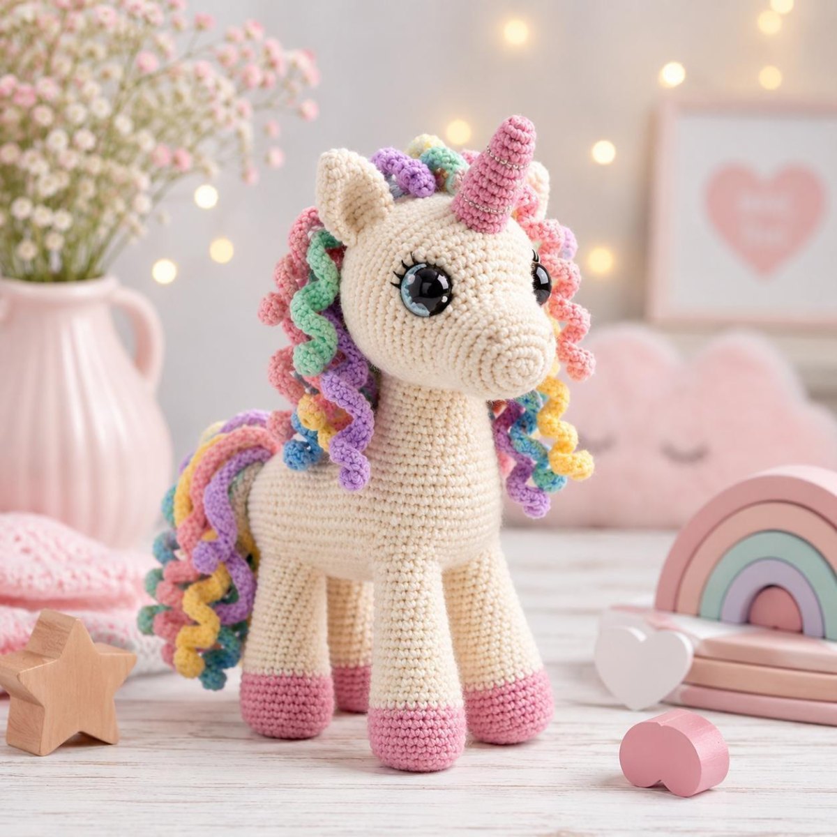 Amigurumi Einhorn Fantasietier