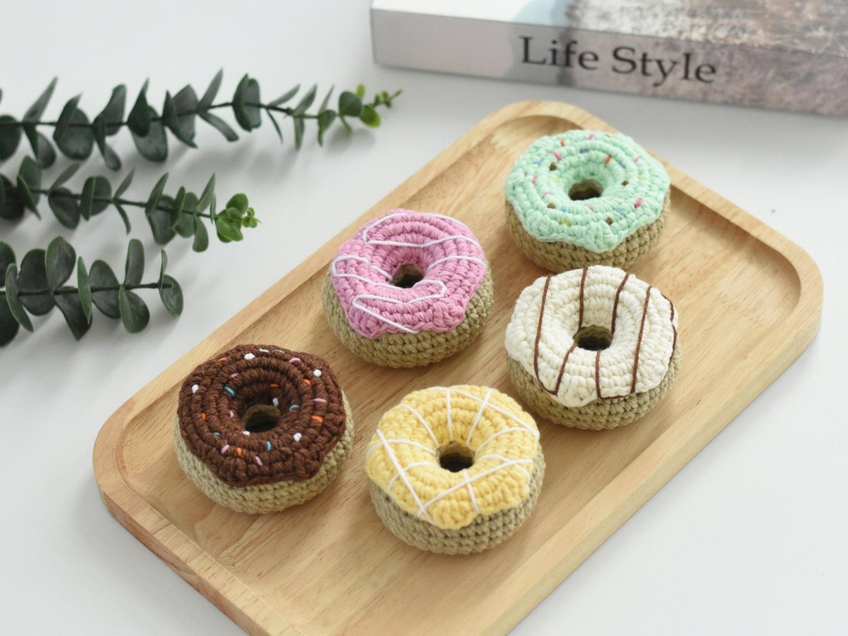 Amigurumi Essen Donut Früchte