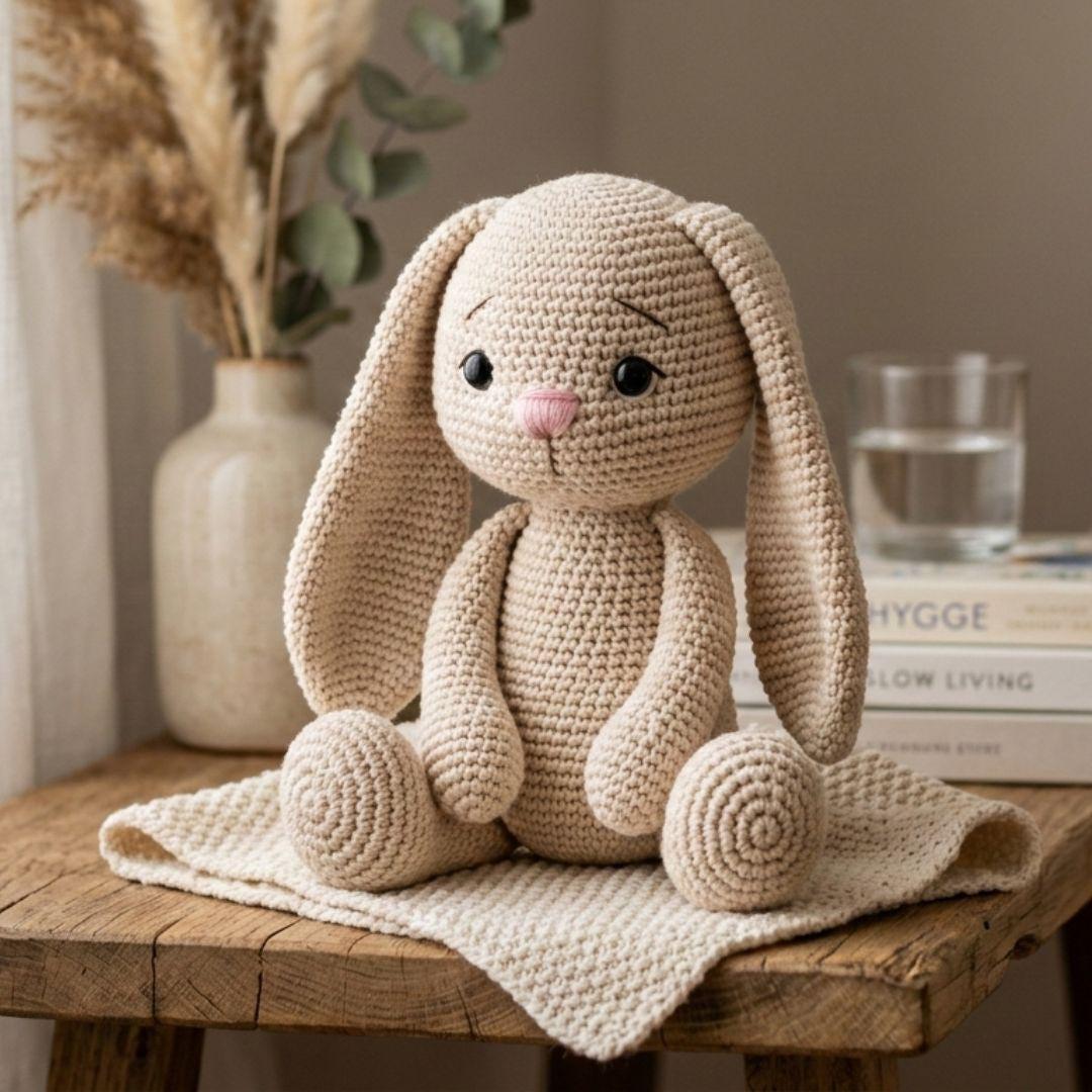 Gehäkelter Amigurumi Hase