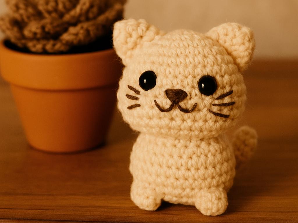 Amigurumi Katze Häkelprojekt Anfänger