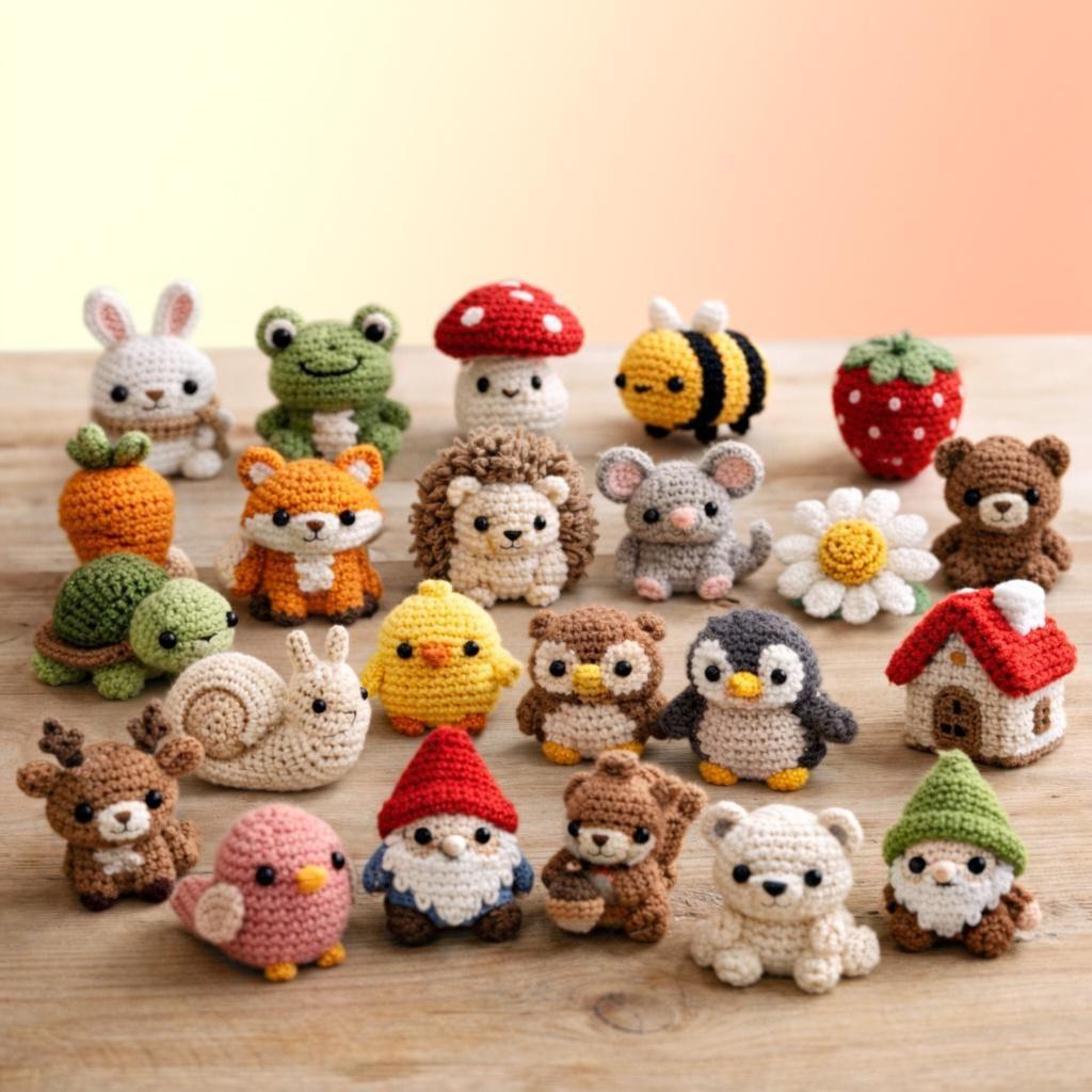 Mini Amigurumi Projekte Anfänger