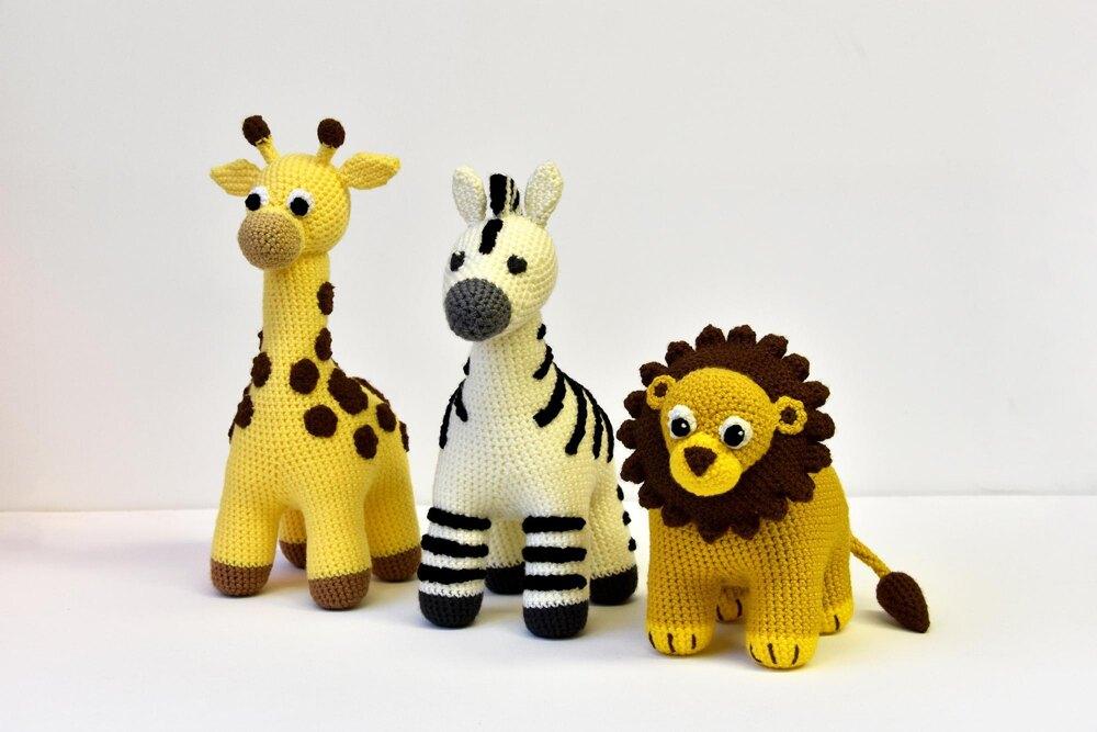 Amigurumi Safari Tiere