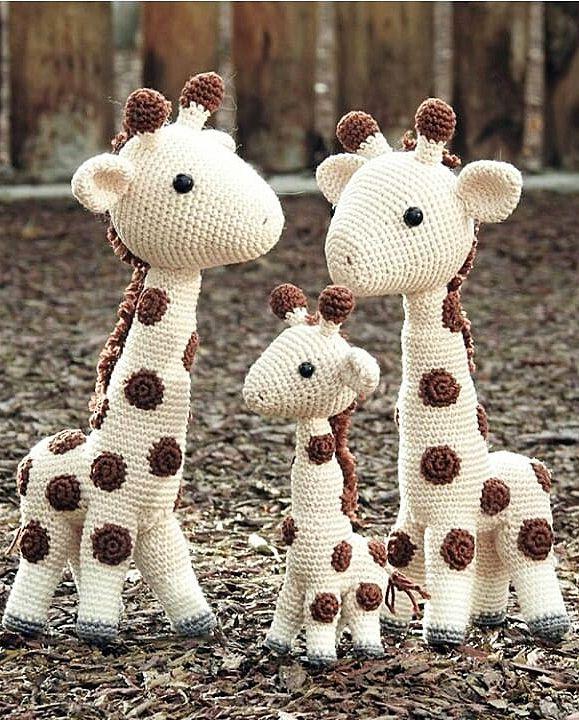 Amigurumi Tierfamilie