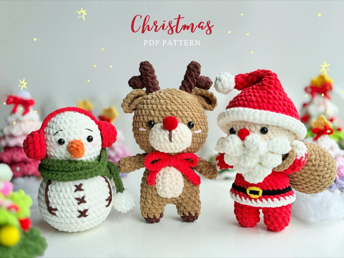 Amigurumi Weihnachtsideen häkeln