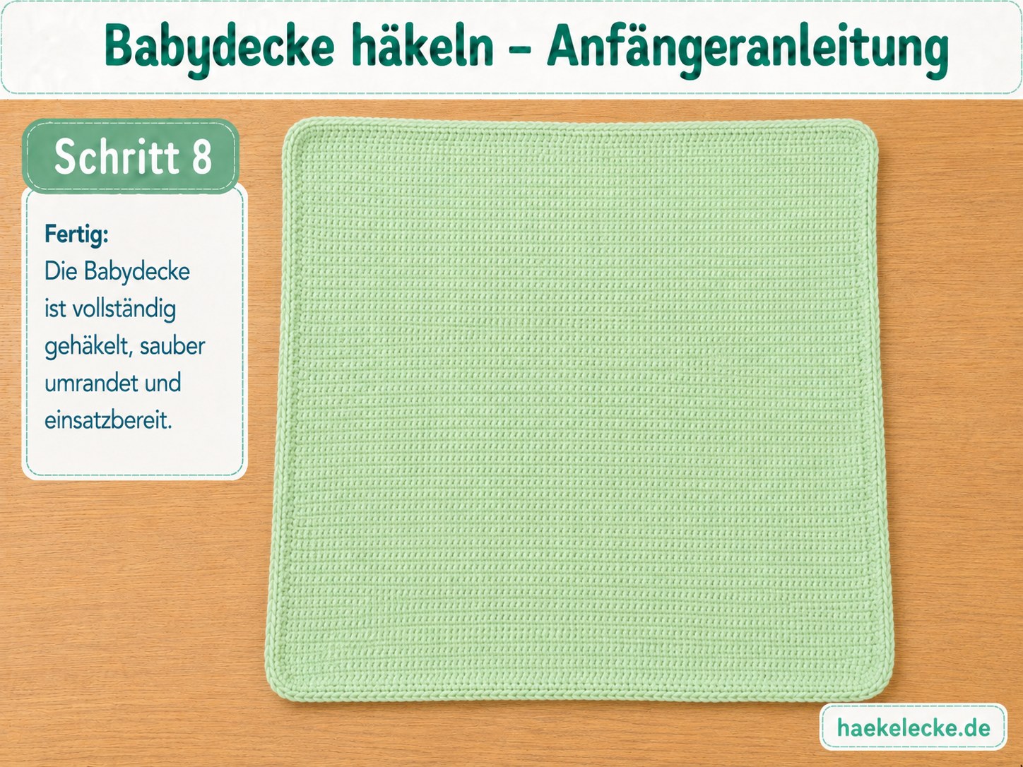 Babydecke Häkeln – Anfängeranleitung Schritt Für Schritt