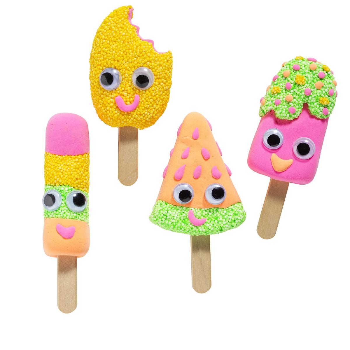 Salzteig Eiscreme Figuren Kinder