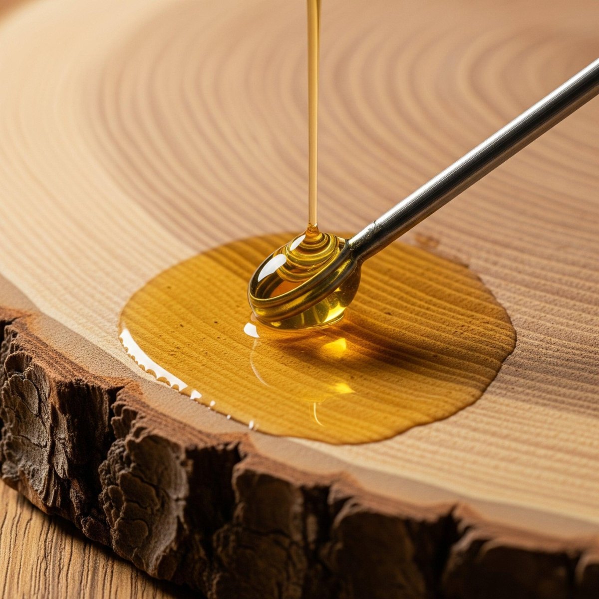 Holzfasern mit eingezogenem Öl