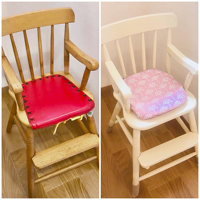 Upcycling Kinderstuhl als Spielmöbel