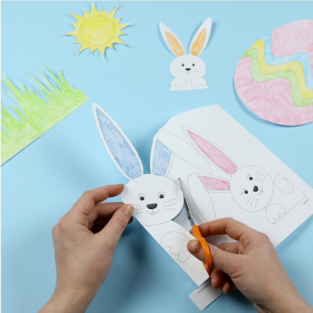 Oster Fensterbild Kinder Vorlage
