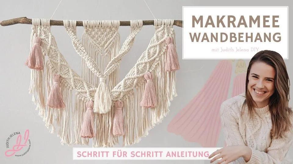 DIY Makramee Wandbehang