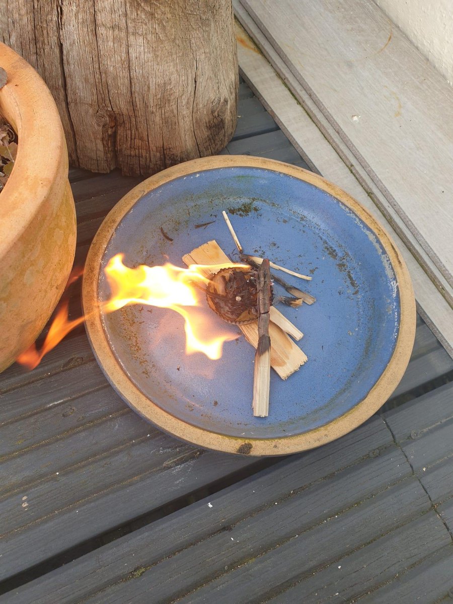 DIY Anzünder aus Wachsresten