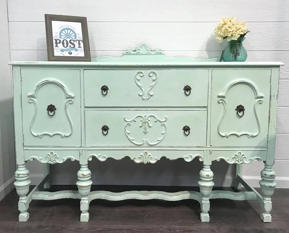 Kreidefarbe auf Vintage Sideboard