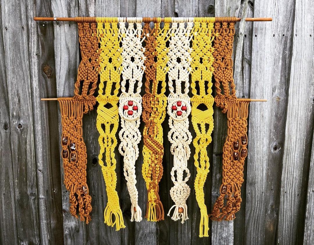 Vintage Boho Makramee