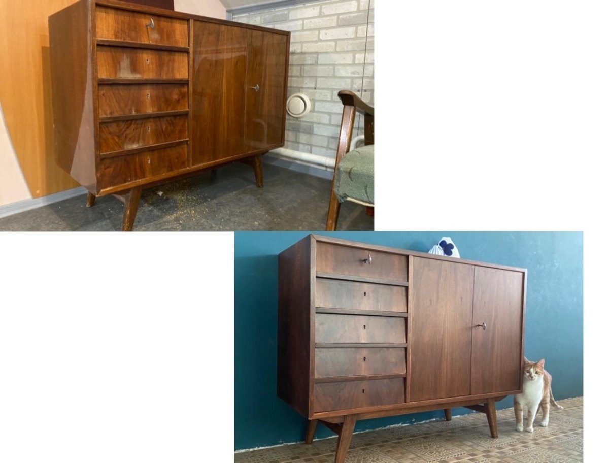 Modernisiertes Mid Century Möbel