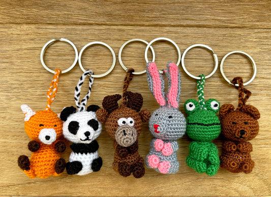 Mini Amigurumi Schlüsselanhänger