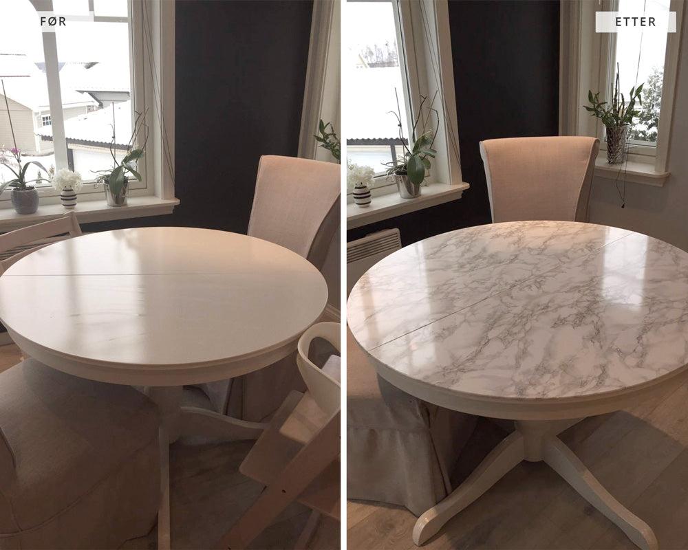Möbel mit Marmoroptik DIY