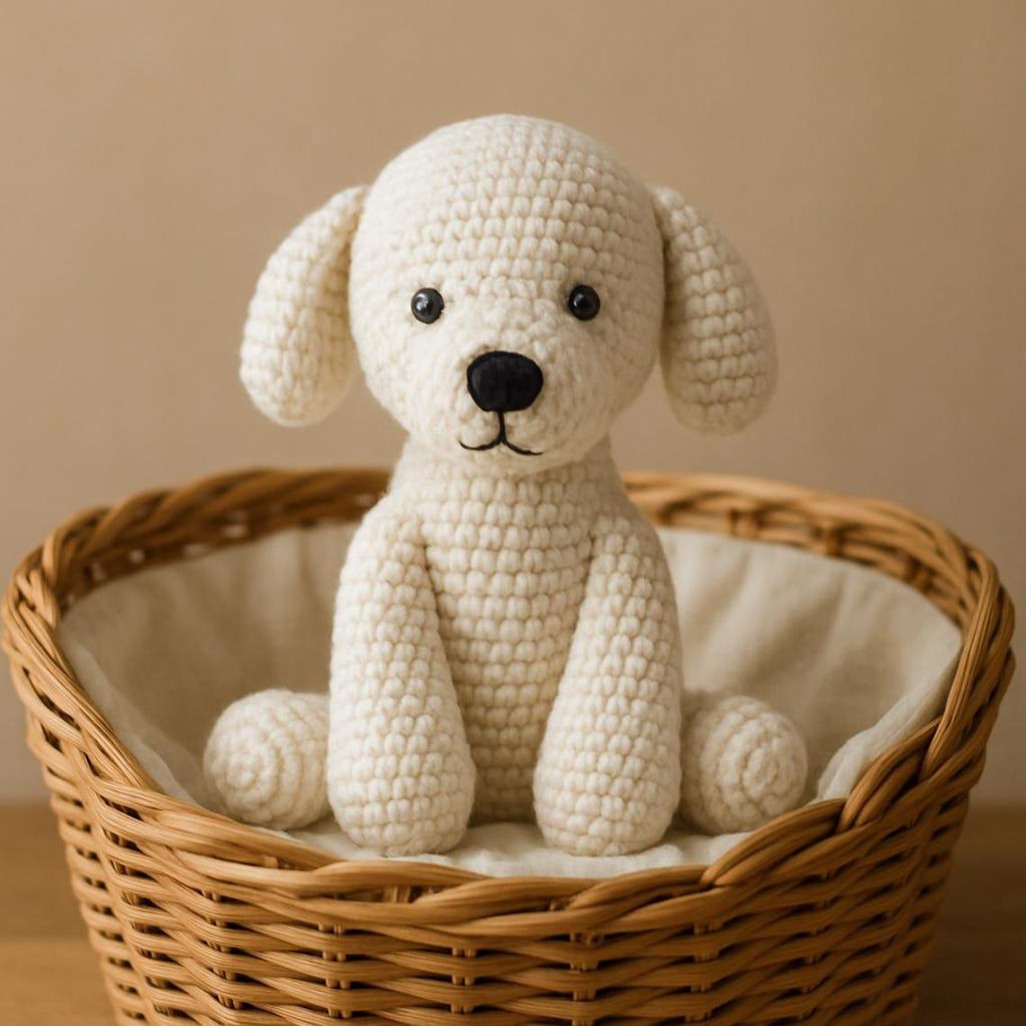 Amigurumi Hund gehäkelt