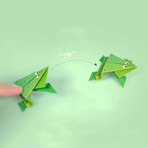 Origami Frosch Papier
