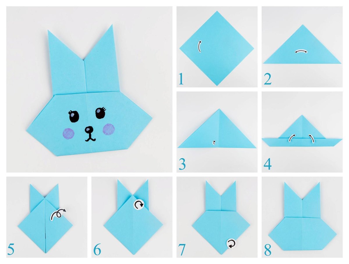 Origami Hase Papier