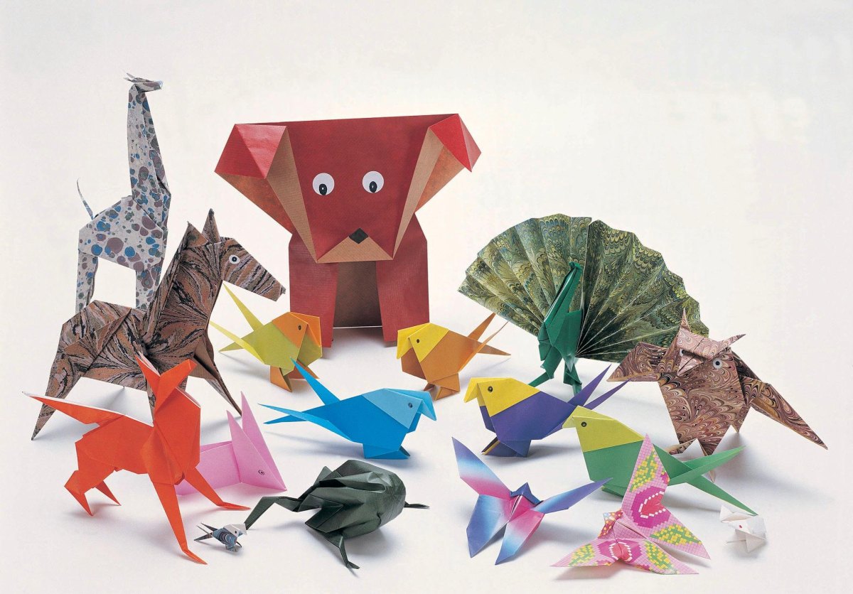 Origami Tiere Sammlung