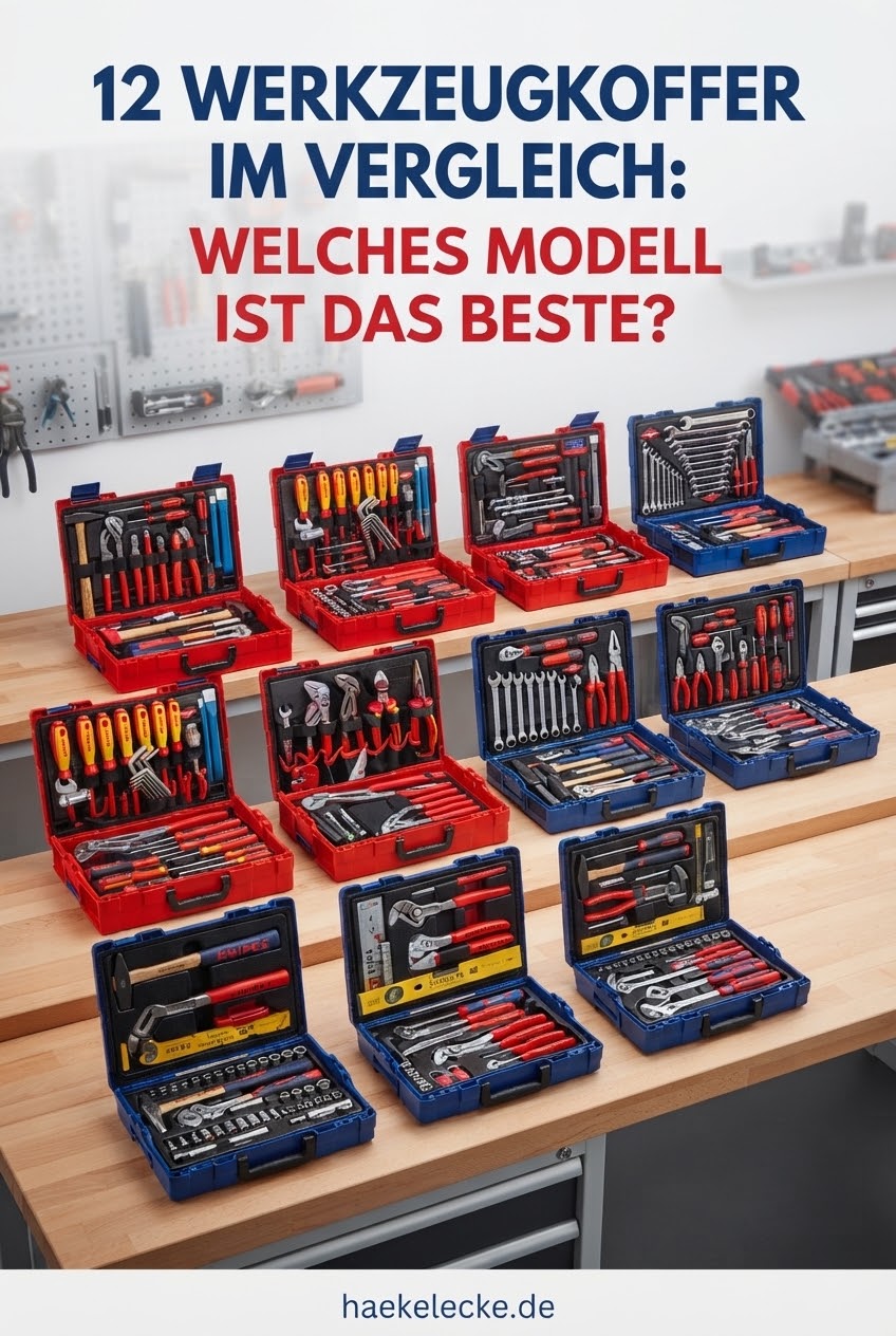 12 Werkzeugkoffer im Vergleich: Welches Modell ist das beste?