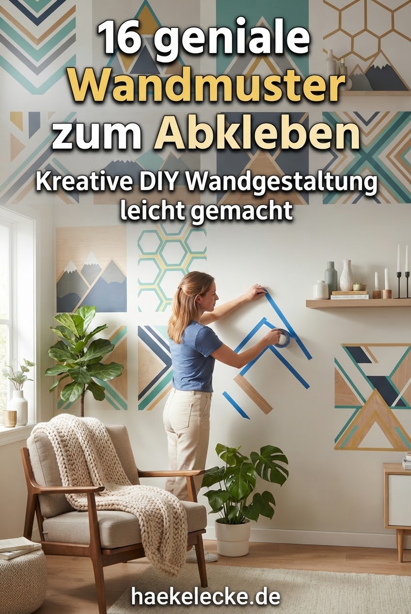 16 geniale Wandmuster zum Abkleben