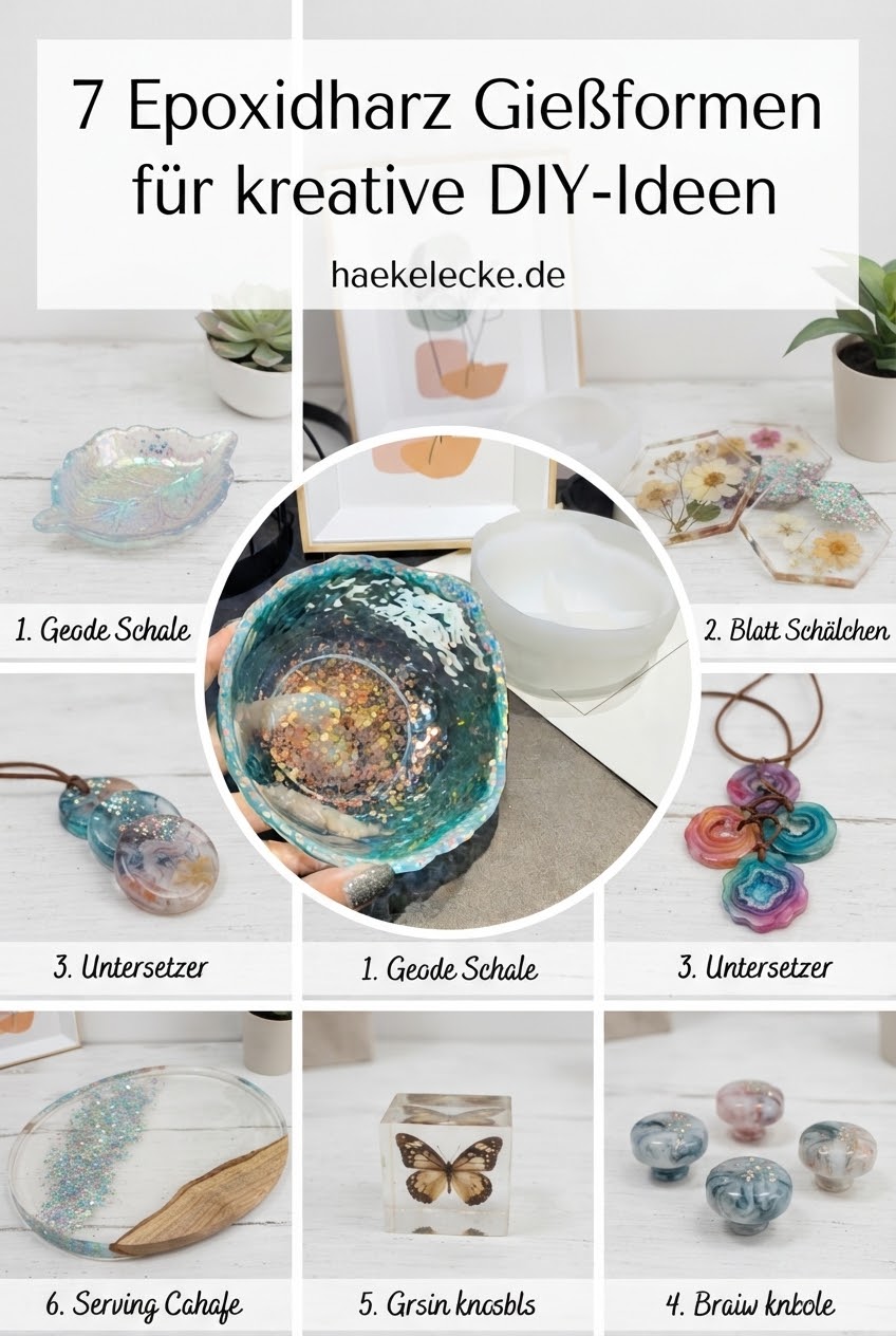 7 Epoxidharz Gießformen Projekte für kreative DIY-Ideen