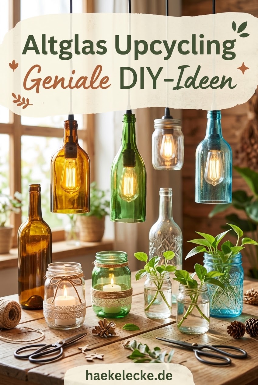 Altglas Upcycling: Geniale DIY-Ideen