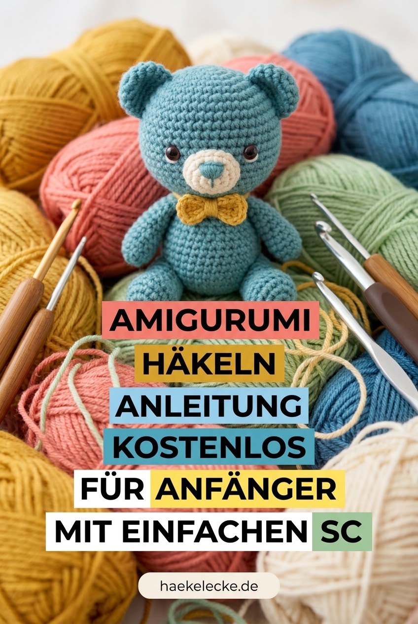 Amigurumi häkeln Anleitung kostenlos für Anfänger mit einfachen Schritten