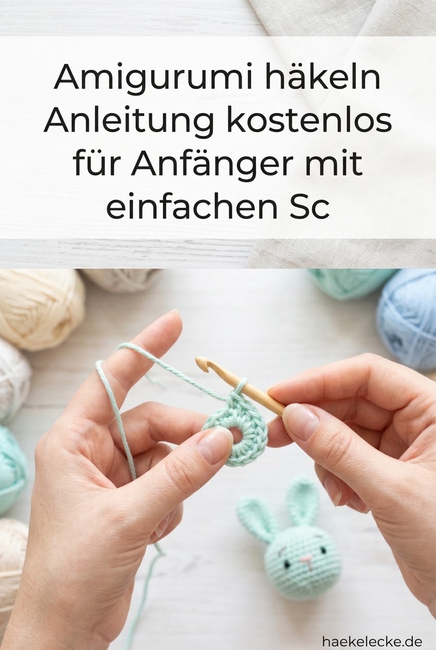 Amigurumi häkeln Anleitung kostenlos für Anfänger mit einfachen Schritten