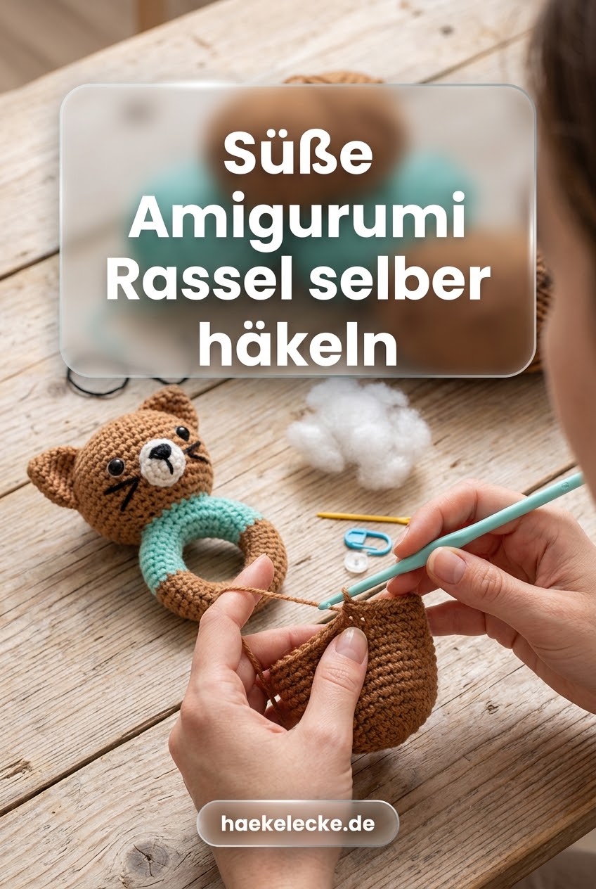 Süße Amigurumi Rassel selber häkeln