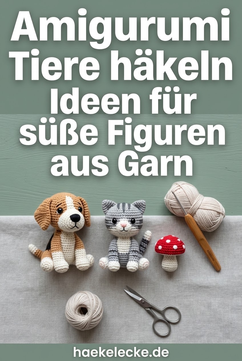 Amigurumi Tiere häkeln Ideen für süße Figuren aus Garn