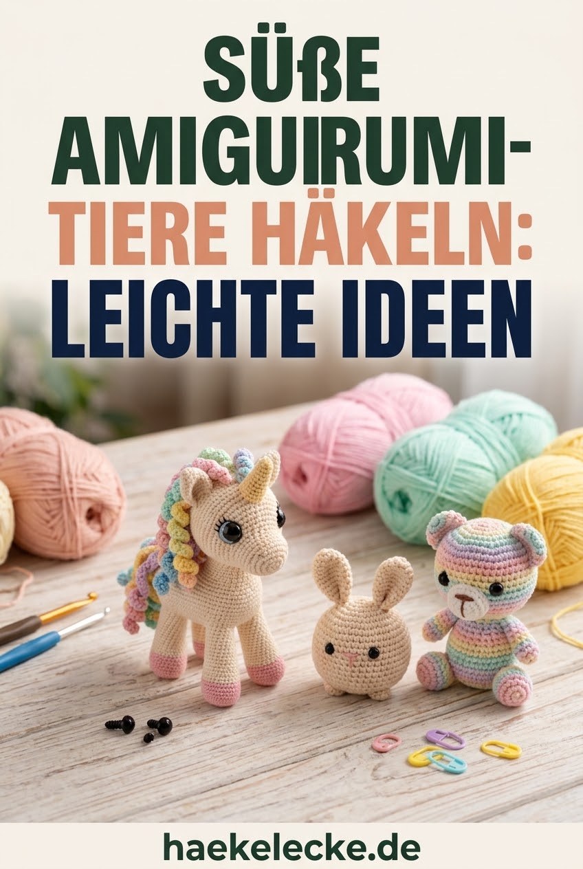 Süße Amigurumi-Tiere Häkeln: Leichte Ideen