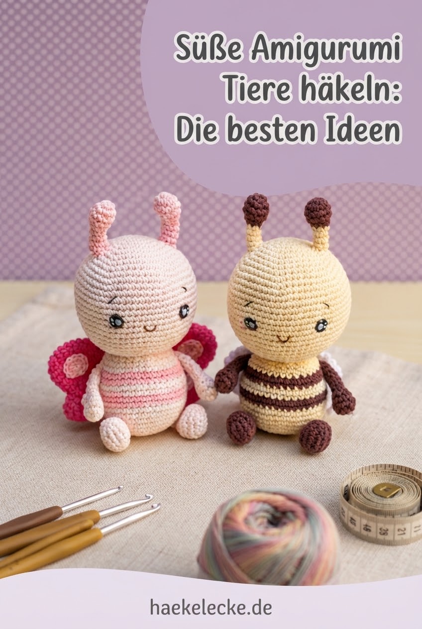 Süße Amigurumi Tiere häkeln: Die besten Ideen