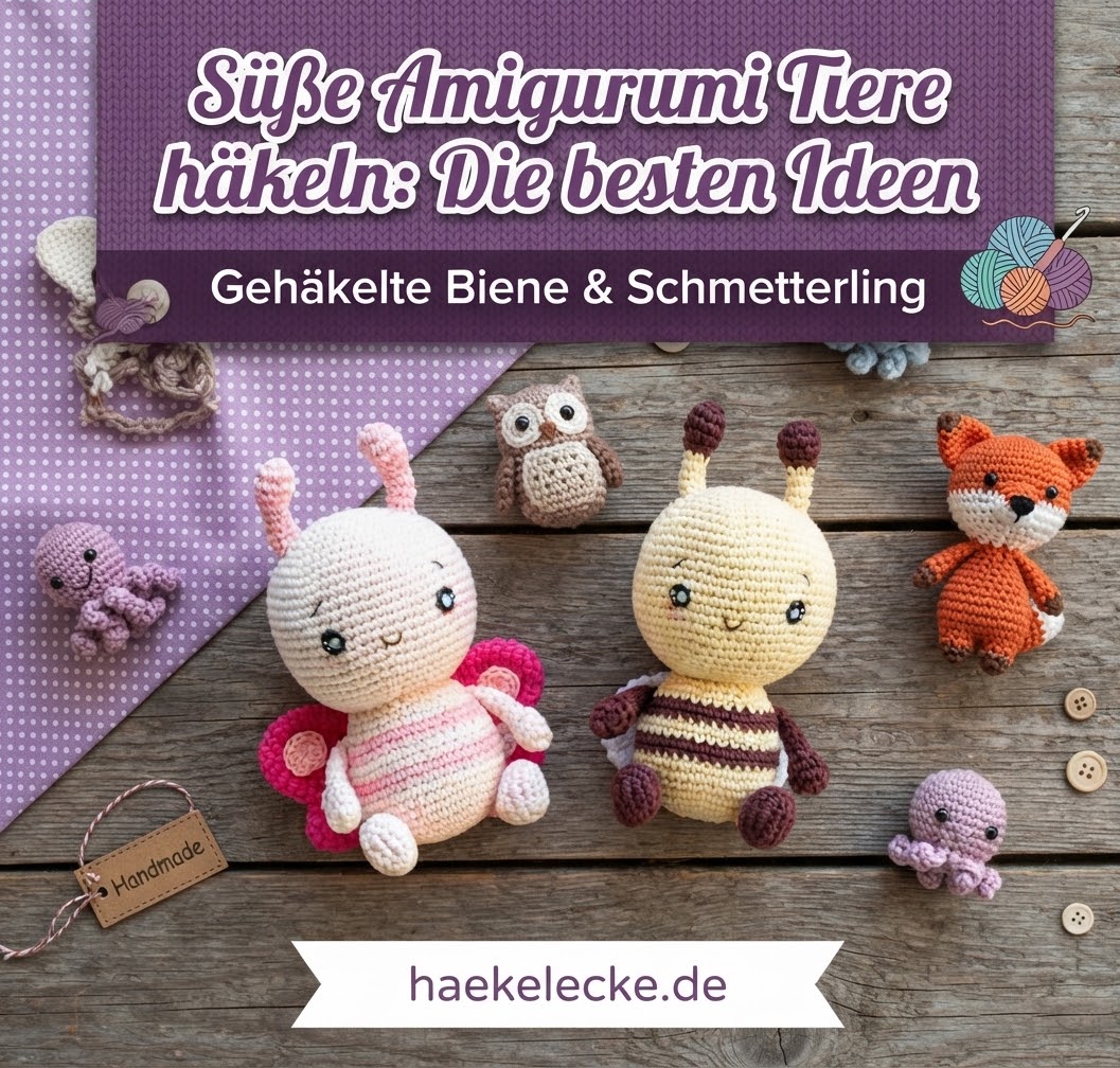 Süße Amigurumi Tiere häkeln: Die besten Ideen