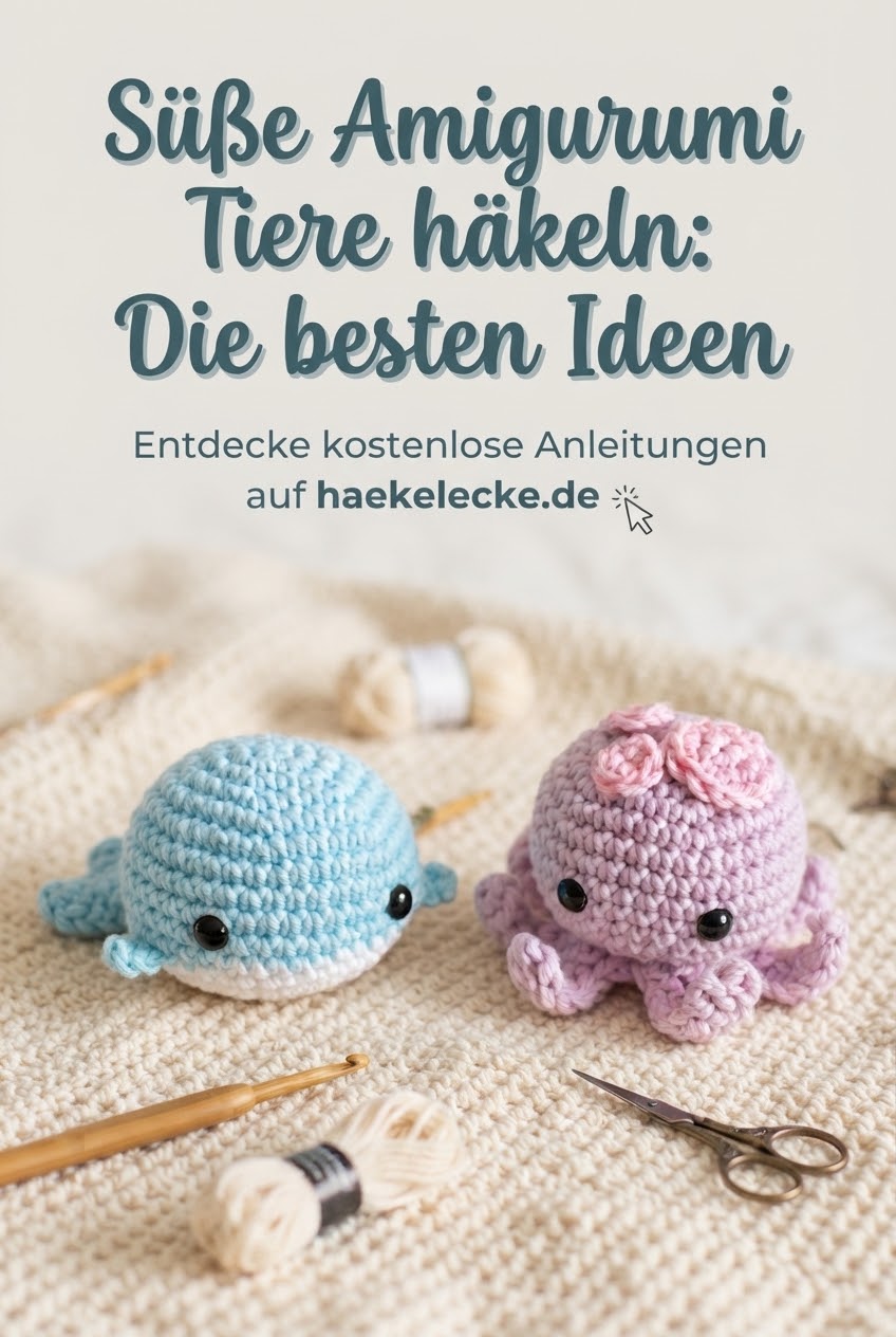 Süße Amigurumi Tiere häkeln: Die besten Ideen