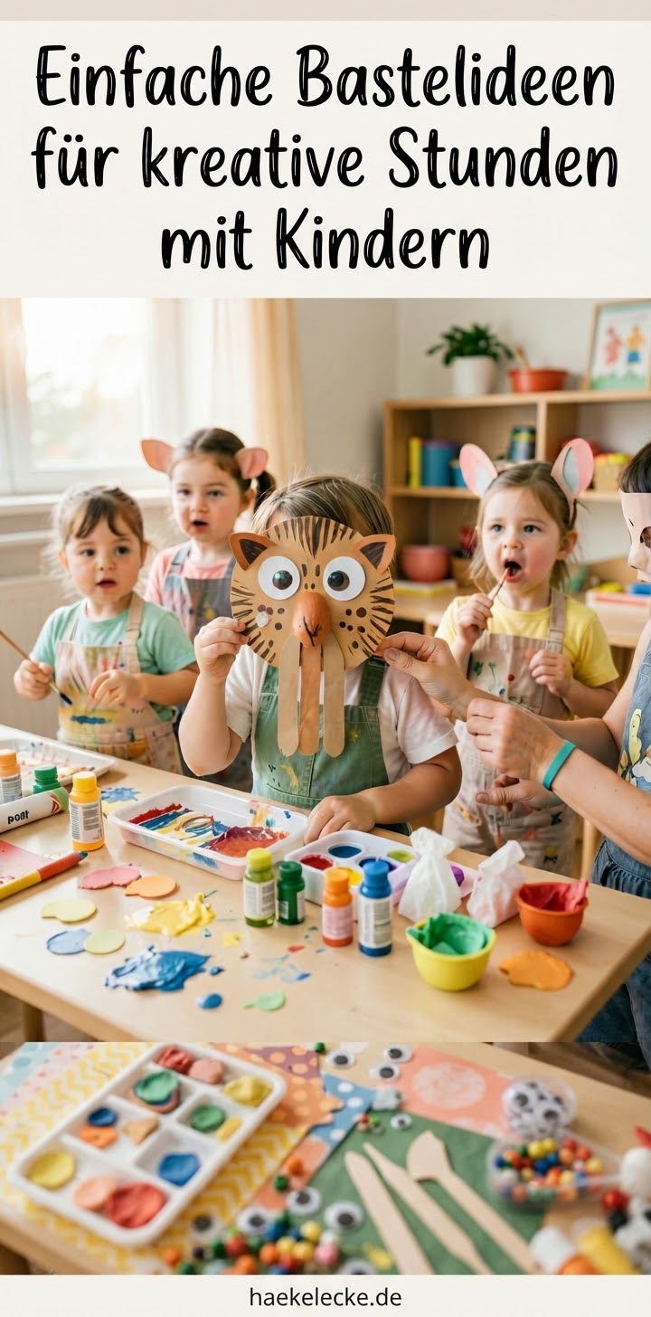 Einfache Bastelideen für kreative Stunden mit Kindern