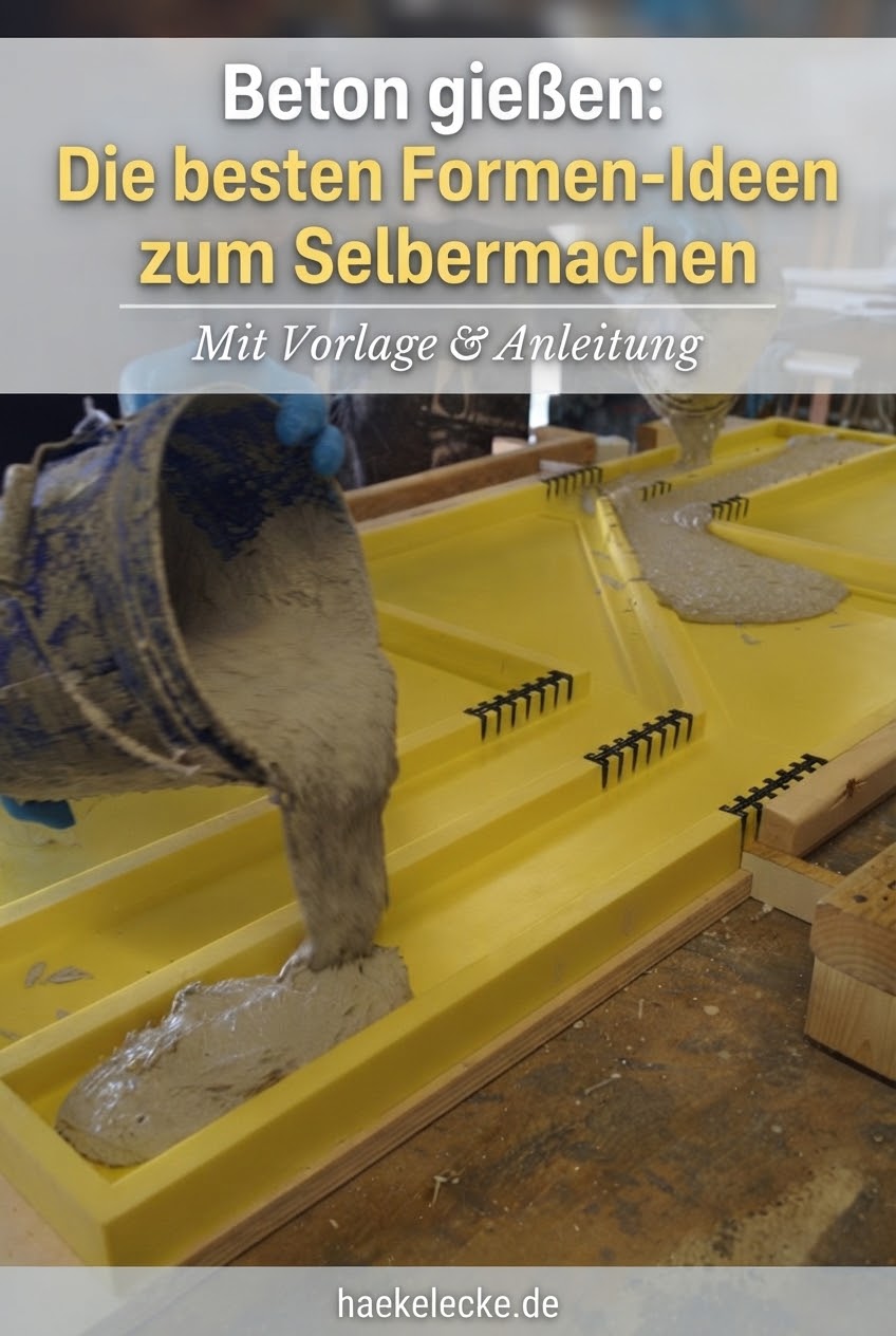 Beton gießen: Die besten Formen-Ideen zum Selbermachen