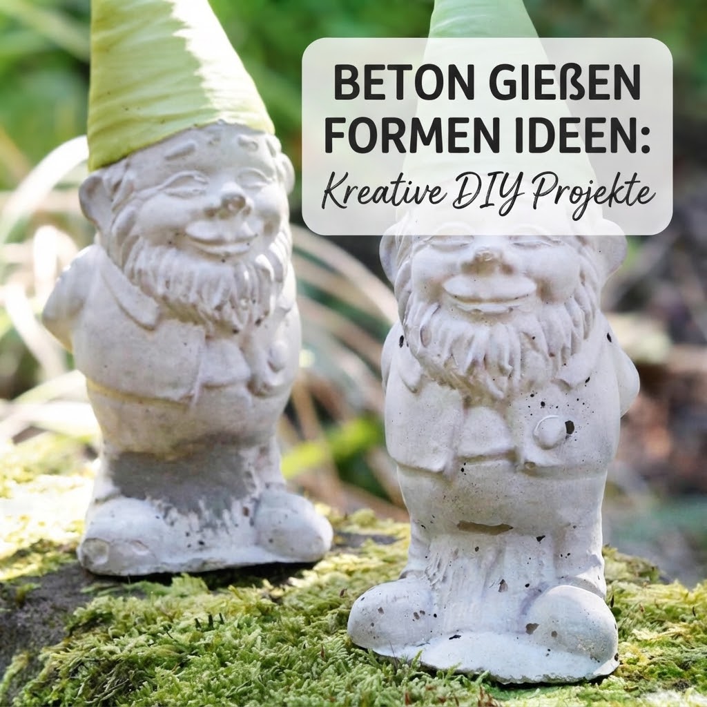 Beton Gießen Formen Ideen: Kreative DIY Projekte