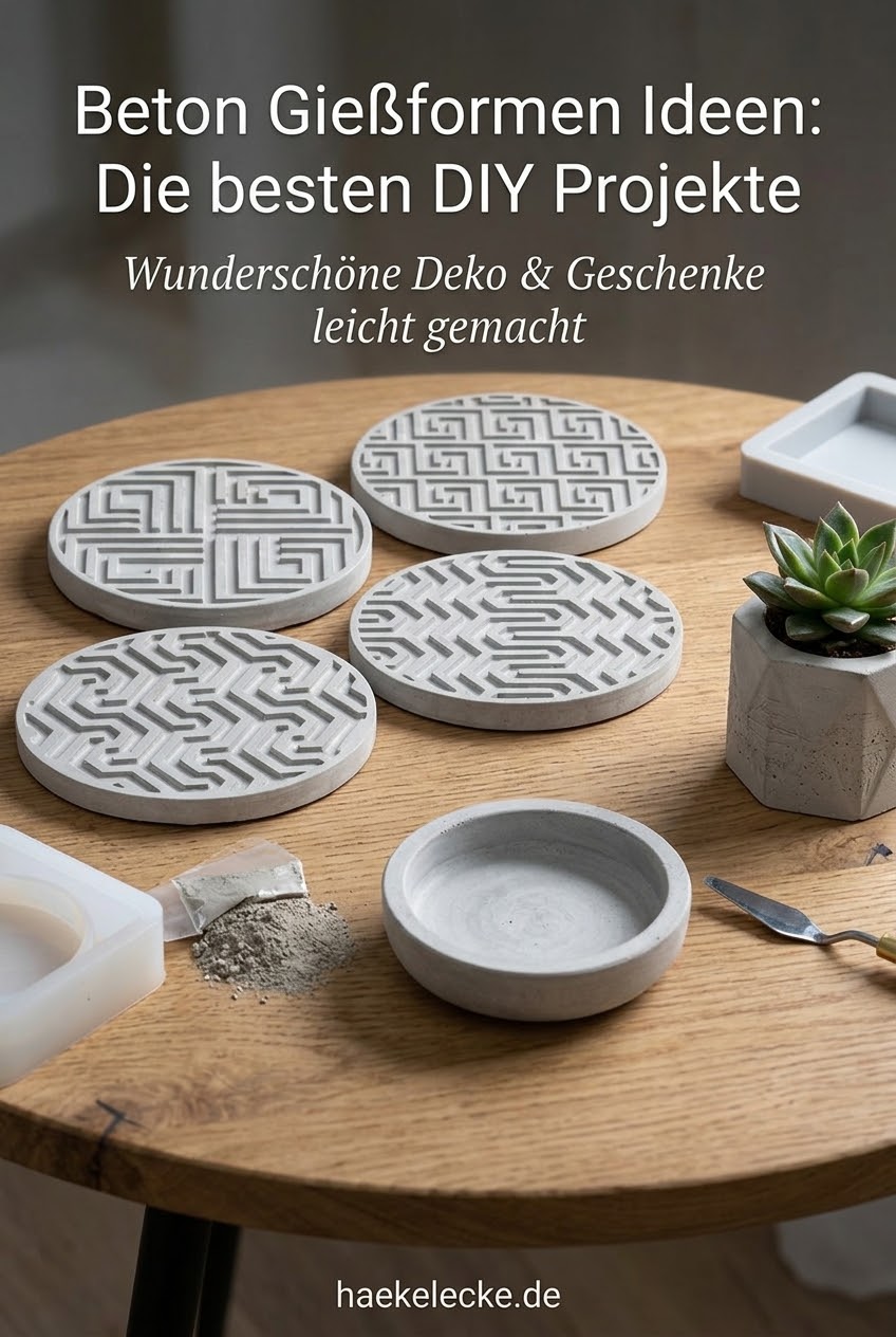 Beton Gießformen Ideen: Die besten DIY Projekte