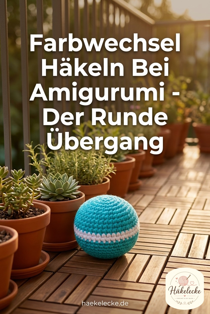 Farbwechsel Häkeln Bei Amigurumi - Der Runde Übergang