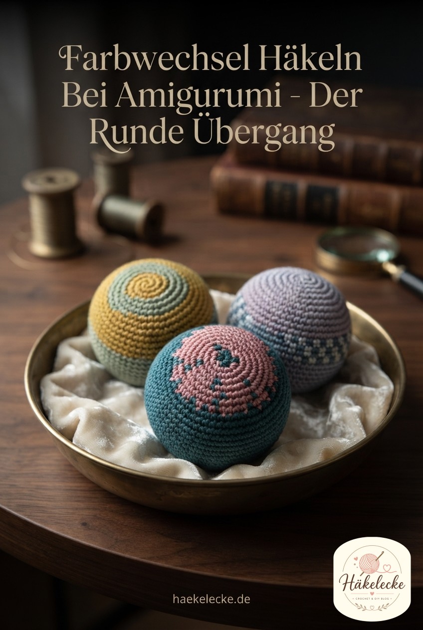 Farbwechsel Häkeln Bei Amigurumi - Der Runde Übergang