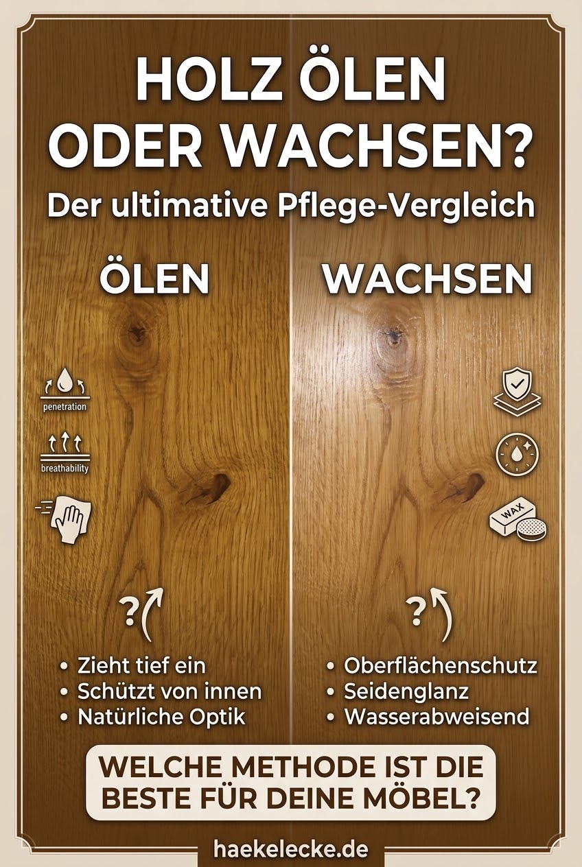 Holz ölen oder wachsen? Der ultimative Pflege-Vergleich