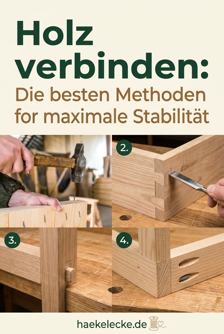 Holz verbinden: Die besten Methoden für maximale Stabilität