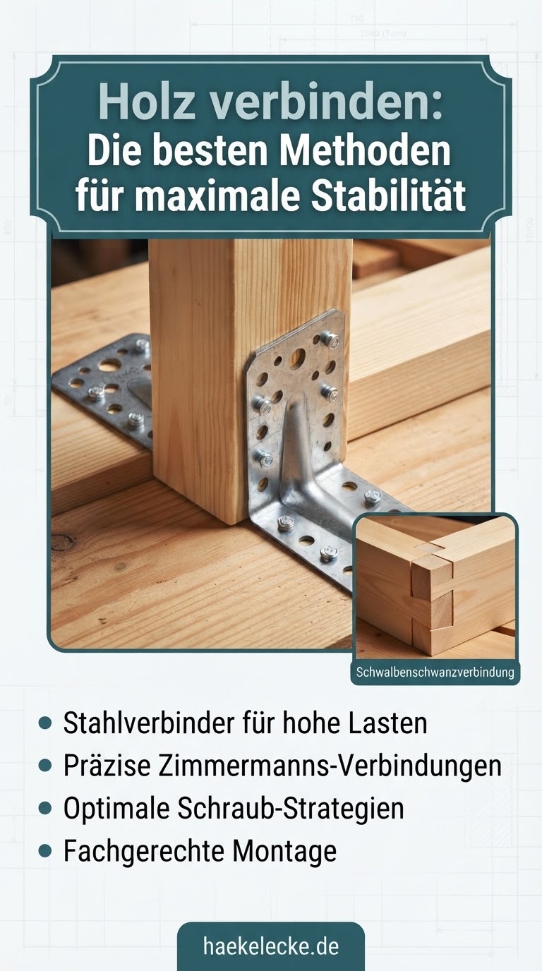 Holz verbinden: Die besten Methoden für maximale Stabilität