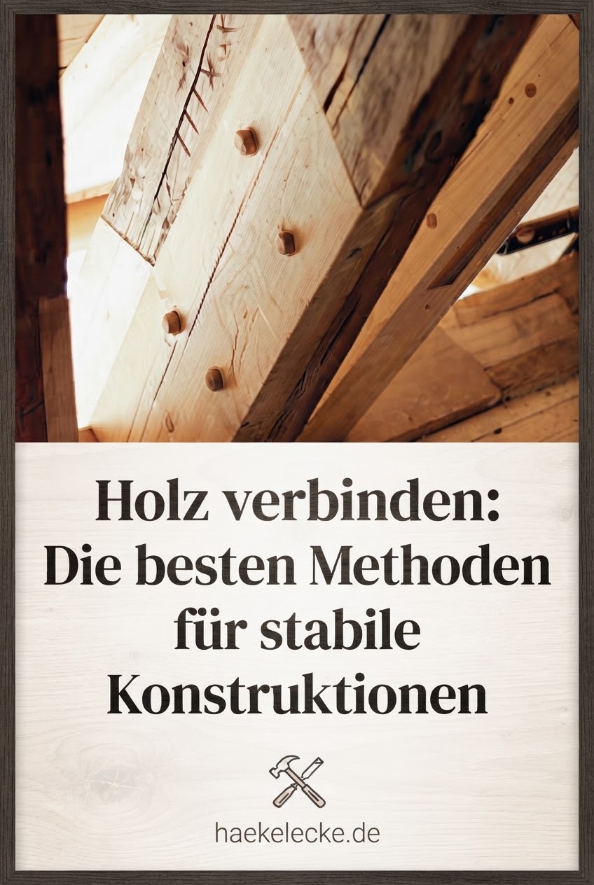 Holz verbinden: Die besten Methoden für stabile Konstruktionen