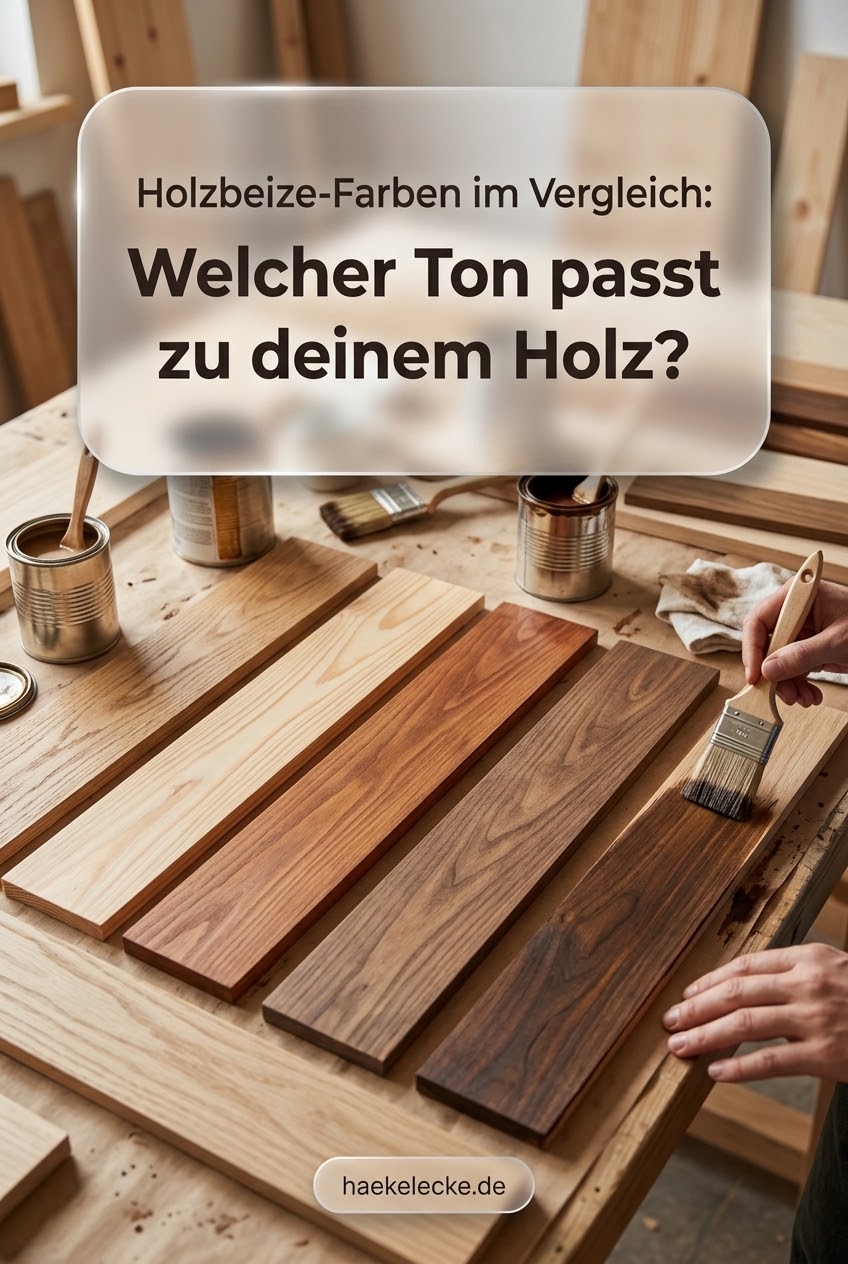 Holzbeize-Farben im Vergleich: Welcher Ton passt zu deinem Holz?